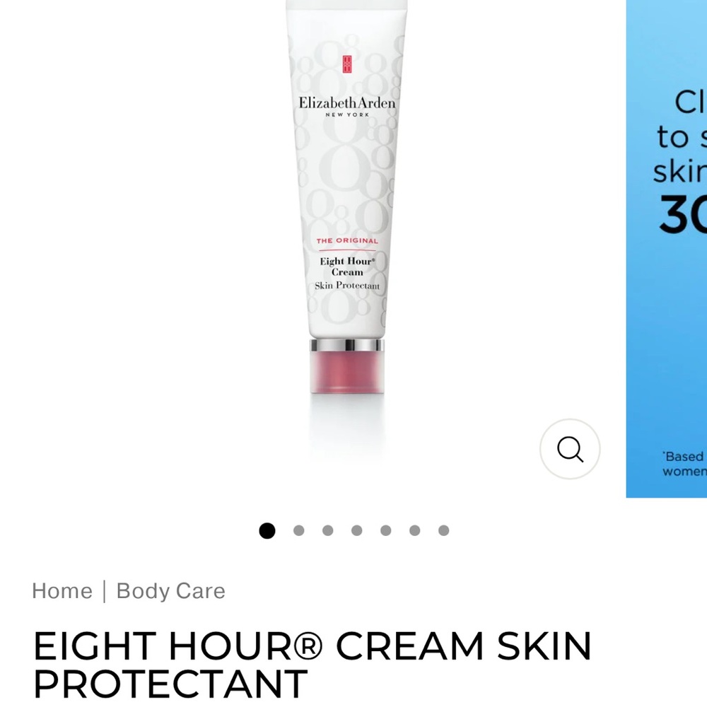 Elizabeth Arden Eight Hour Cream Skin Protectant Moisturizer for Skincare